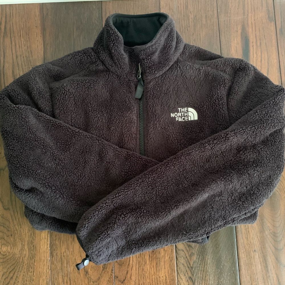Women’s Northface Fleece / Sherpa Full Zip Jacket - Black 🖤